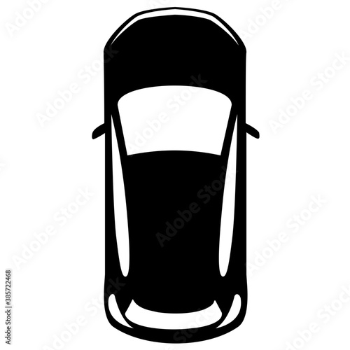
Luxury car known as sedan 
