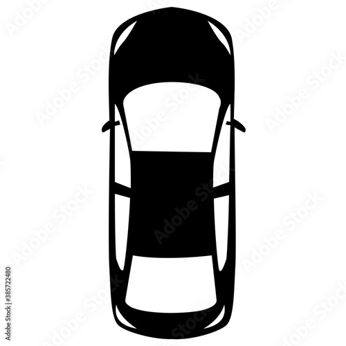 
Luxury car known as sedan 
