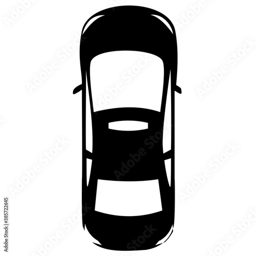 
Luxury car known as sedan 

