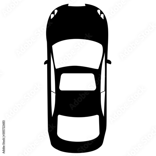 
Luxury car known as sedan 
