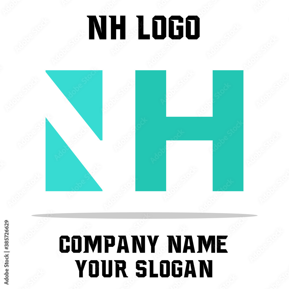 NH initials logo, name initials logo, company initials logo, person initials logo. NH initials logo, name initials logo, company initials logo, person initials logo.