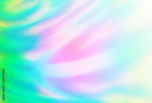 Light Multicolor, Rainbow vector blurred pattern.