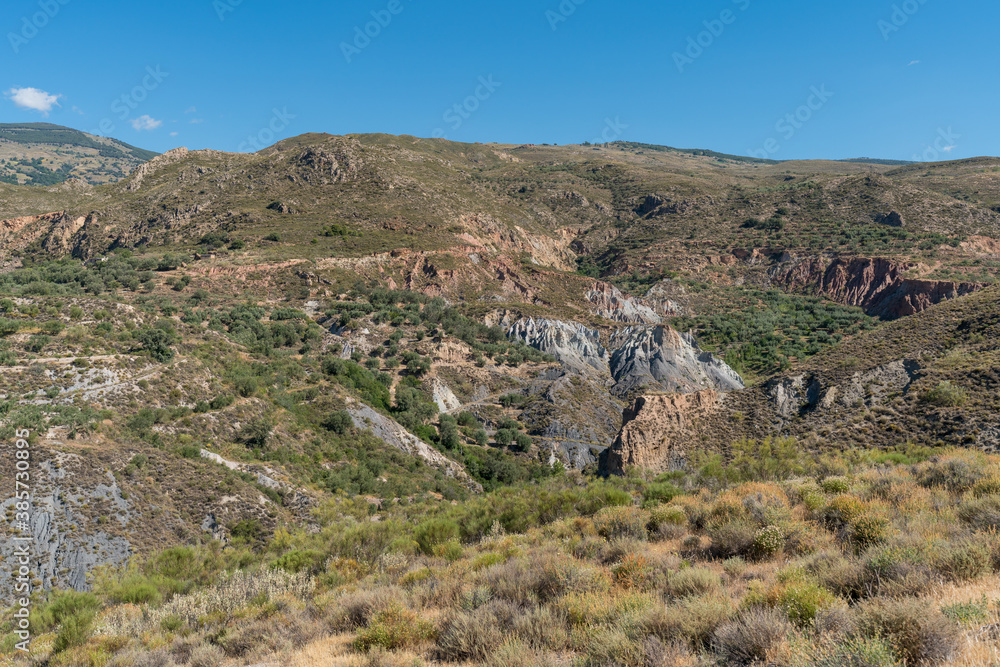 mountainous area in Montenegro south of Granada