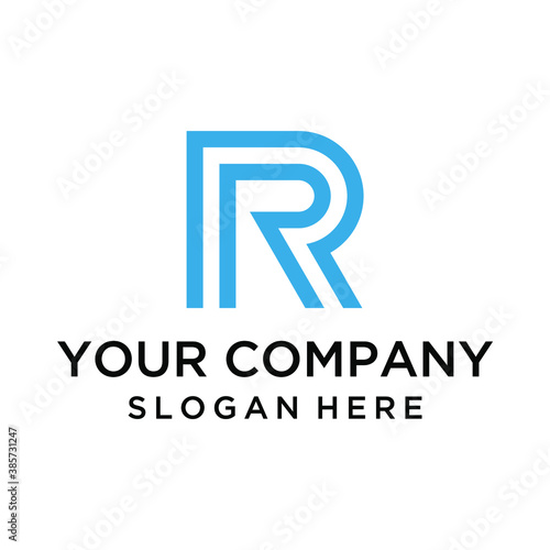 Free Download Linear R logo - GFXLoad