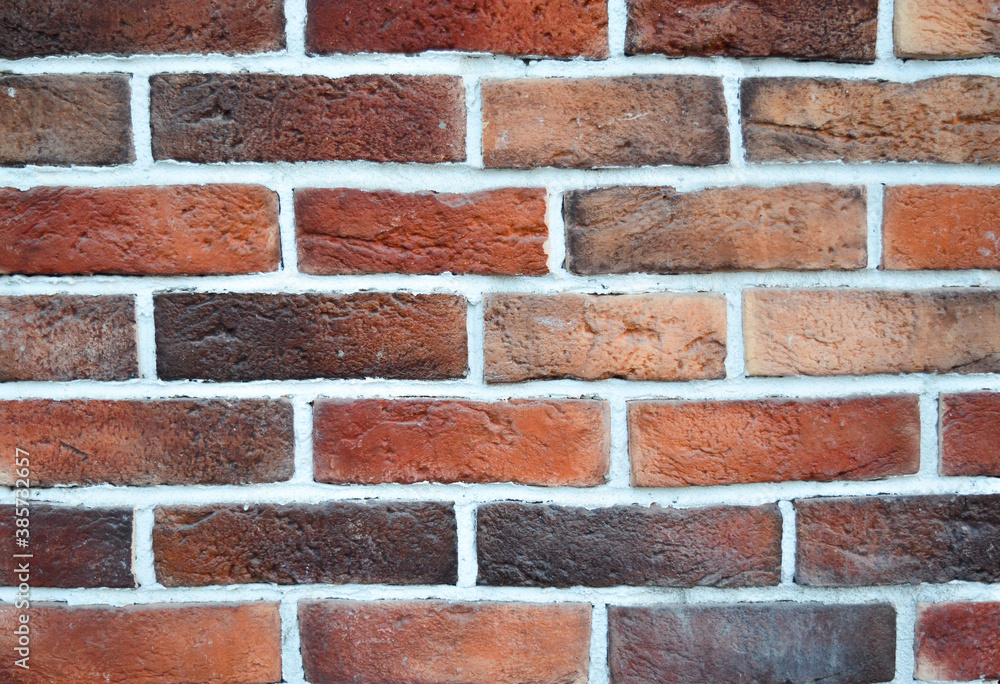 Obraz premium Red brick wall.