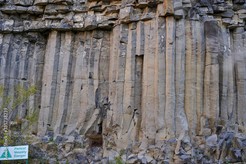 Basalt columns  natural formations