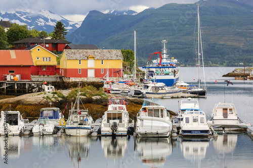 Town Inndyr, Norway photo