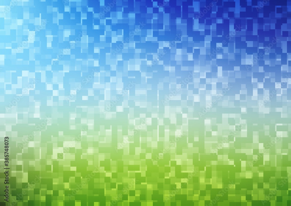 Light Blue, Green vector backdrop with rectangles, squares. Light Blue, Green vector backdrop with rectangles, squares.