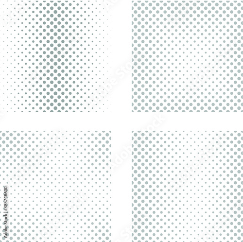 Circle Abstract Pattern.dotted Seamless texture.Halftone vector background.Polka Dots  © miloje