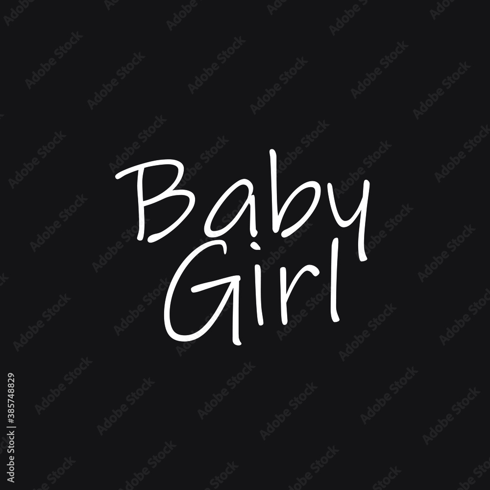 Baby girl, new child, newborn, joy family isolated on white background EPS Vector Baby girl, new child, newborn, joy family isolated on white background EPS Vector