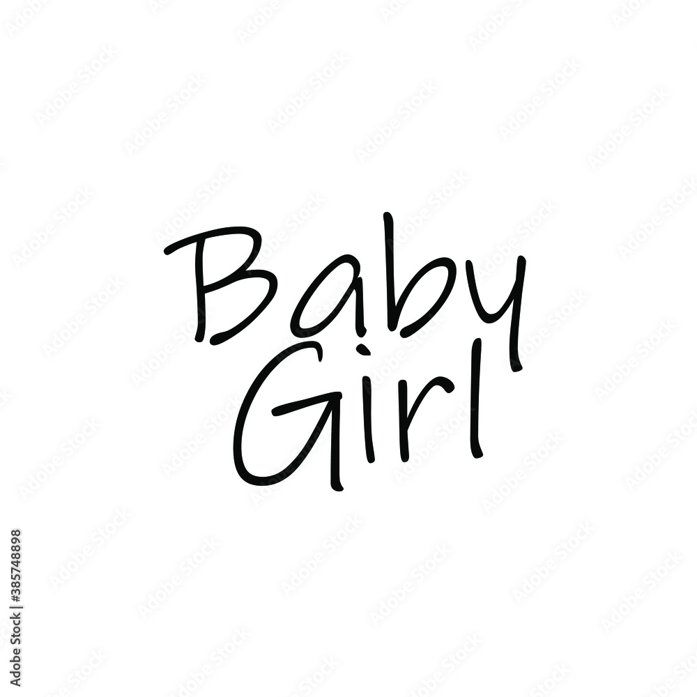 Baby girl, new child, newborn, joy family isolated on white background EPS Vector Baby girl, new child, newborn, joy family isolated on white background EPS Vector