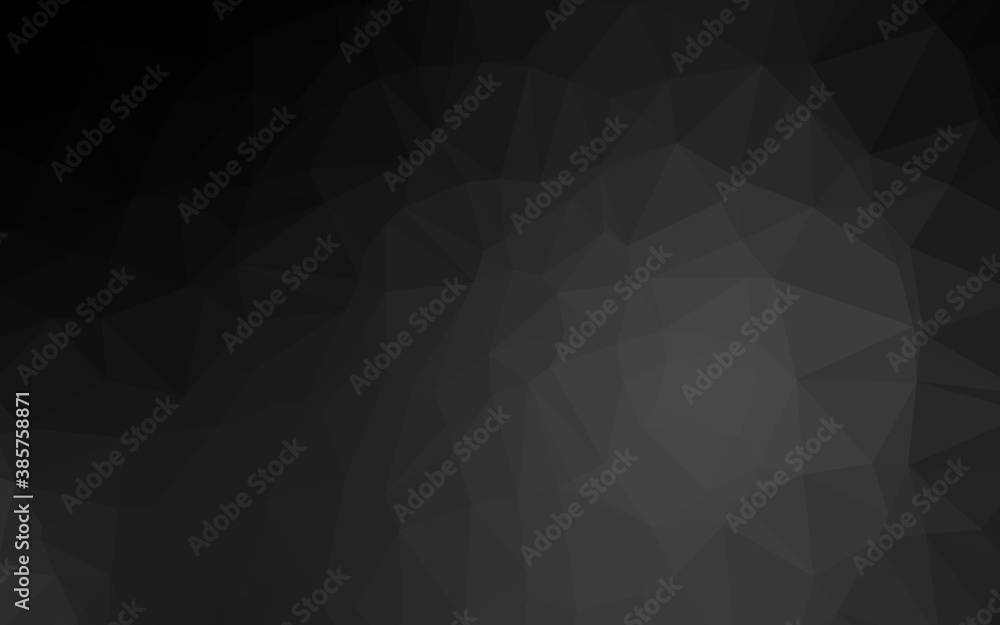 Dark Silver, Gray vector abstract mosaic pattern. Dark Silver, Gray vector abstract mosaic pattern.