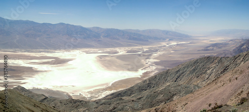 Death Valley Salt Lake Panorama, California