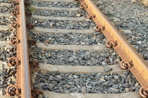 railroad tracks detail