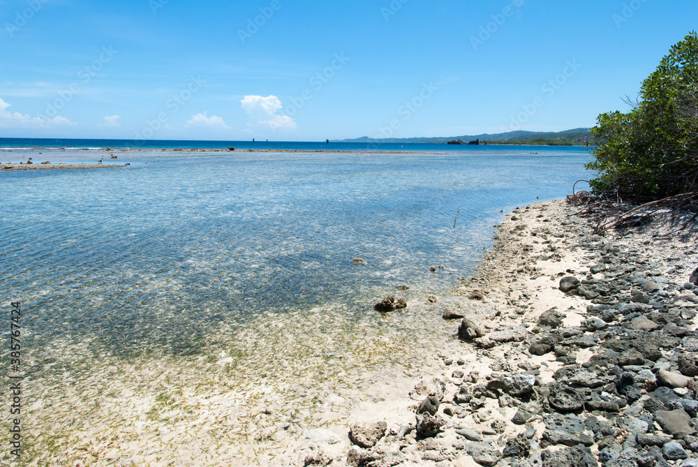 Roatan Resort Island Shallow Waters Beach
