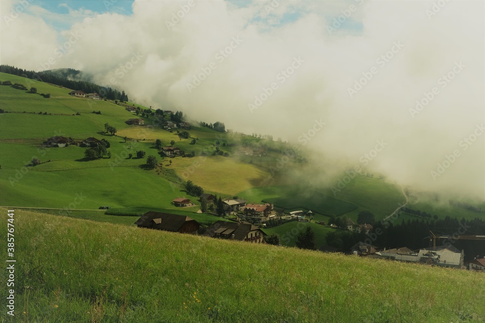 Obraz premium landscape with fog