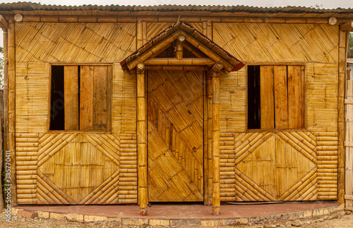 old wooden house