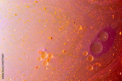 Pollution fluids. Series of photographs of particles, bubbles and fluids. Abstract backgrounds. Simulation of organic structures and pollution. Macro photography. Backgrounds for presentations.