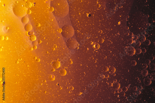 Pollution fluids. Series of photographs of particles, bubbles and fluids. Abstract backgrounds. Simulation of organic structures and pollution. Macro photography. Backgrounds for presentations.