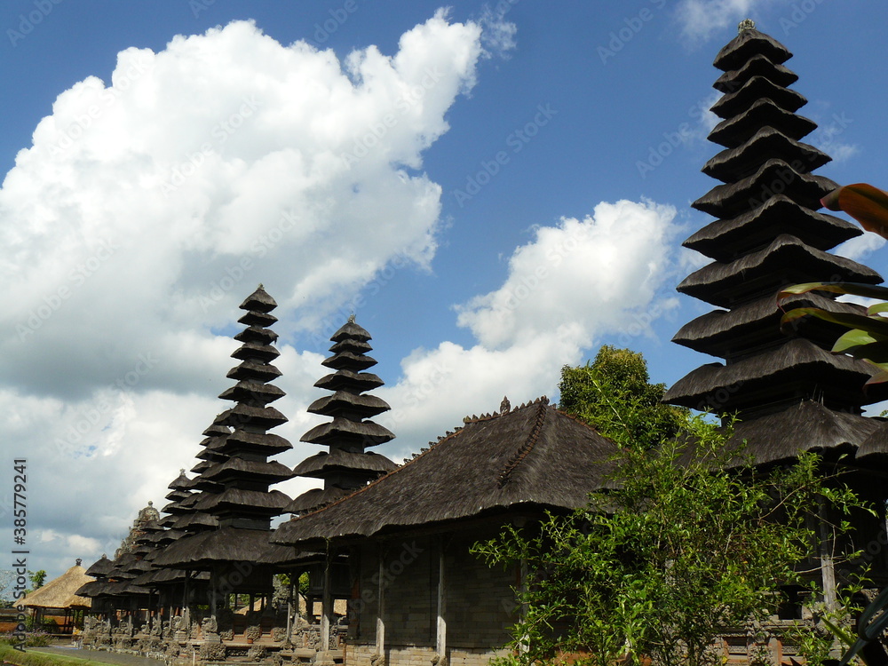 Pura Taman Ayun Hindu Temple and Balinese garden. Located in the Mengwi sub-district in Badung Regency, Bali, Indonesia Pura Taman Ayun Hindu Temple and Balinese garden. Located in the Mengwi sub-district in Badung Regency, Bali, Indonesia