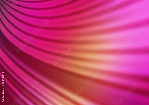 Dark Pink, Yellow vector glossy abstract background. © Dmitry