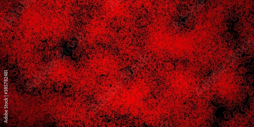 Dark red vector pattern with wry lines.
