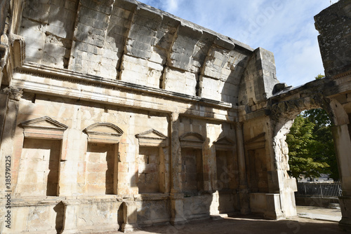 Temple de Diane à Nîmes, France