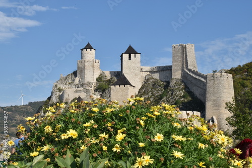 castle in the spring