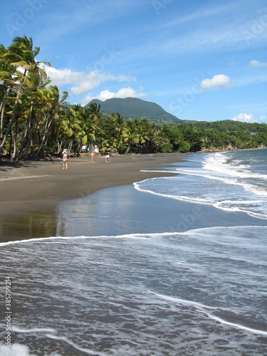 Plage de Grande-Anse, Trois-Rivières, Guadeloupe