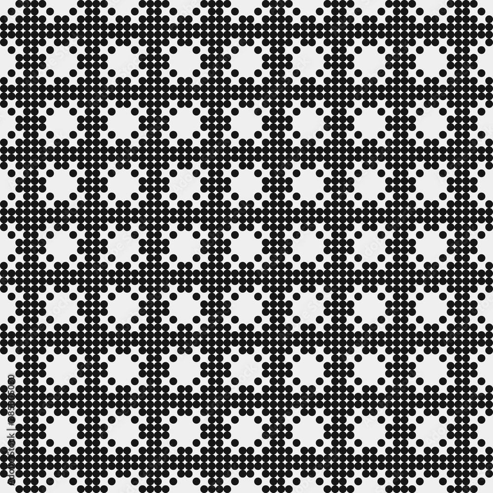 Abstract Cross Pattern Dots Logo generative computational art illustration Abstract Cross Pattern Dots Logo generative computational art illustration