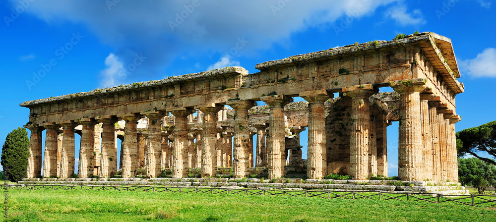 temple of Neptune, Paestum, Italy