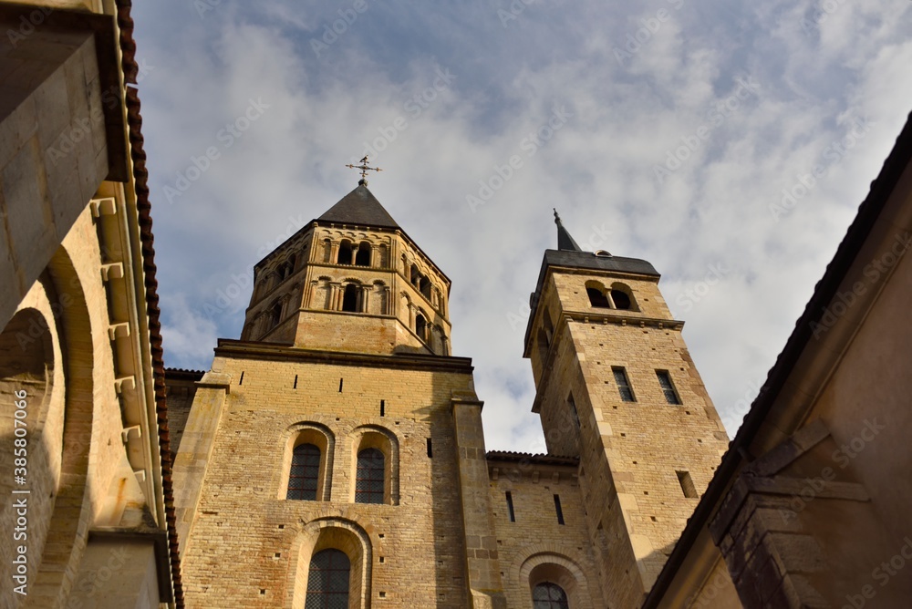 Fototapeta premium Abbaye de Cluny (Saône-et-Loire)