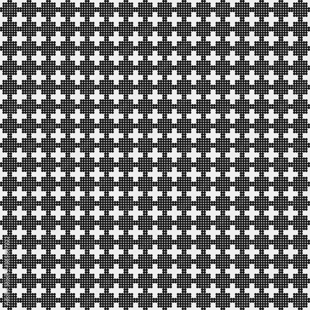 Abstract Cross Pattern Dots Logo generative computational art illustration Abstract Cross Pattern Dots Logo generative computational art illustration