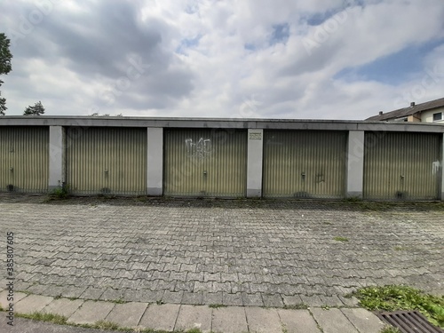 modern and decorative garage door