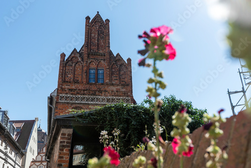 Deutschland, Mecklenburg-Vorpommern, Hansestadt Stralsund, historischer Speicher, historisches Gebäude