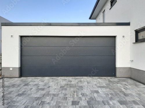 modern and decorative garage door