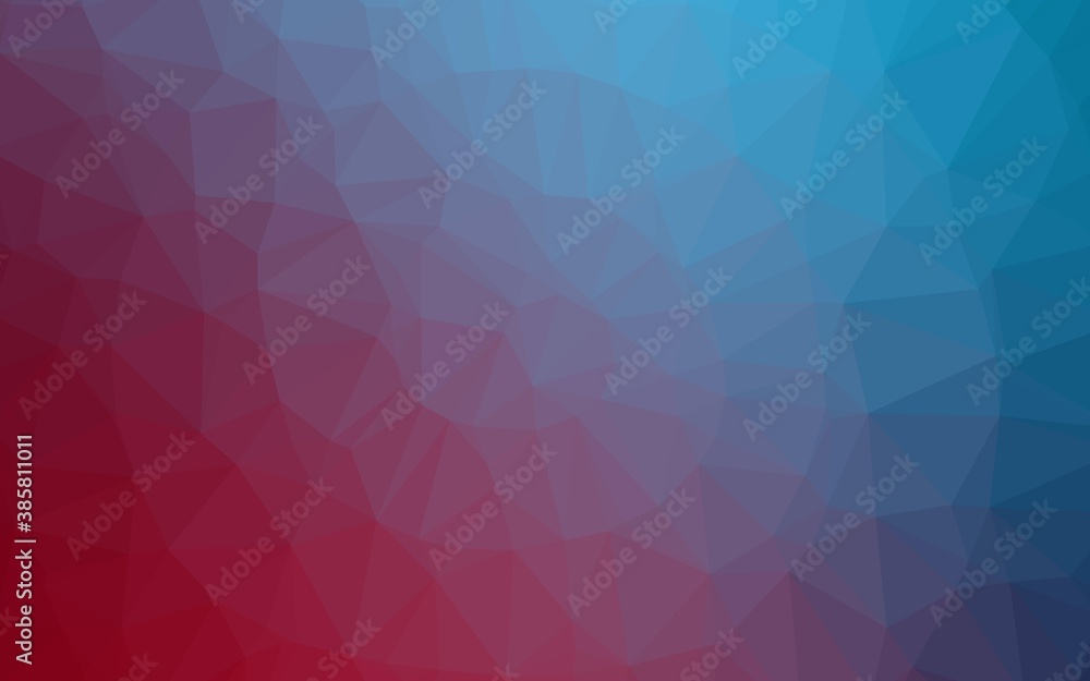 Dark Blue, Red vector shining triangular background. Dark Blue, Red vector shining triangular background.