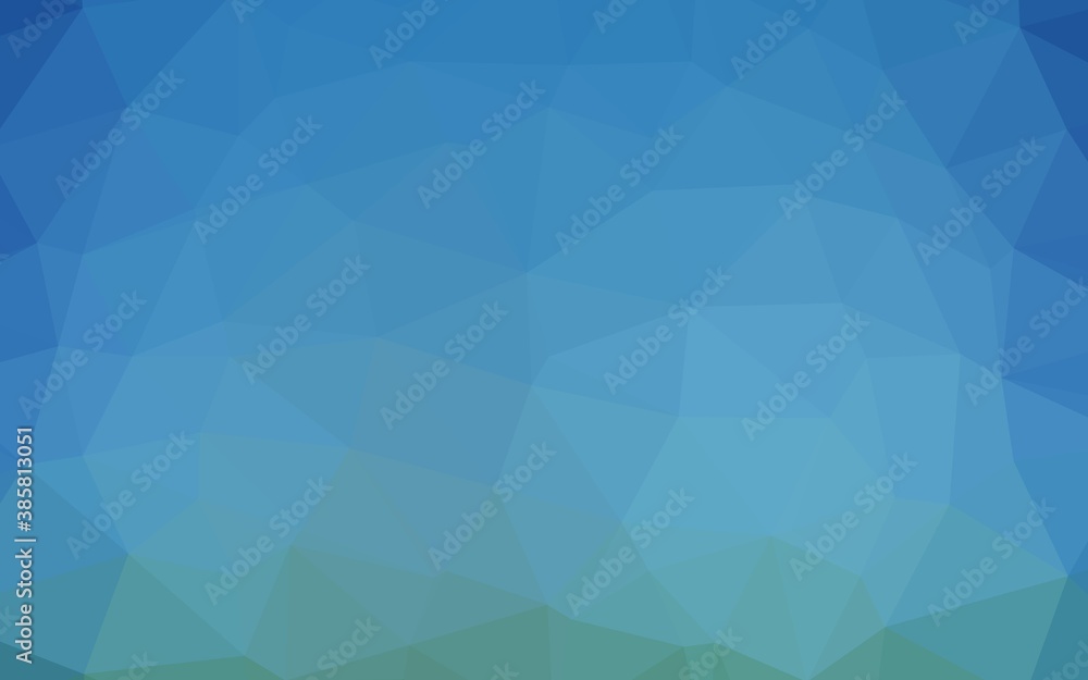 Light BLUE vector abstract mosaic pattern. Light BLUE vector abstract mosaic pattern.