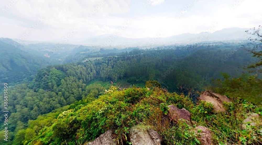 Fototapeta premium morning in the mountains