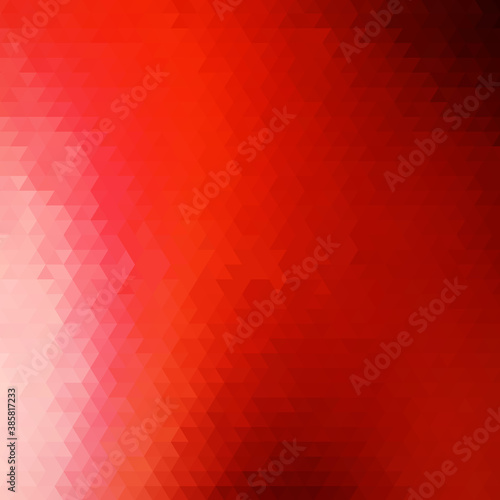 Abstract triangle pattern in red. ector illustration. eps 10