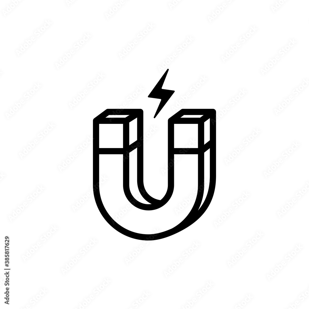 magnet icon design vector template magnet icon design vector template