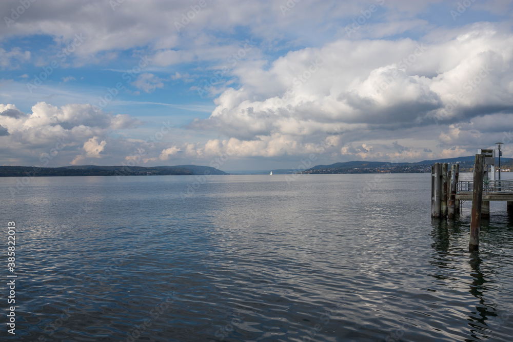 Bodenseepanorama bei Unteruhldingen Bodenseepanorama bei Unteruhldingen