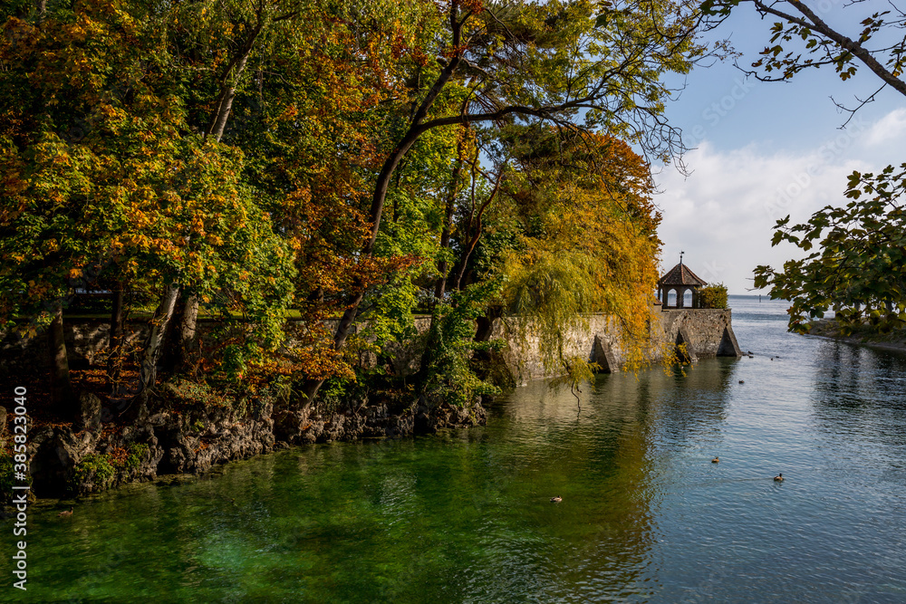 Obraz premium Herbst in Konstanz am Bodensee