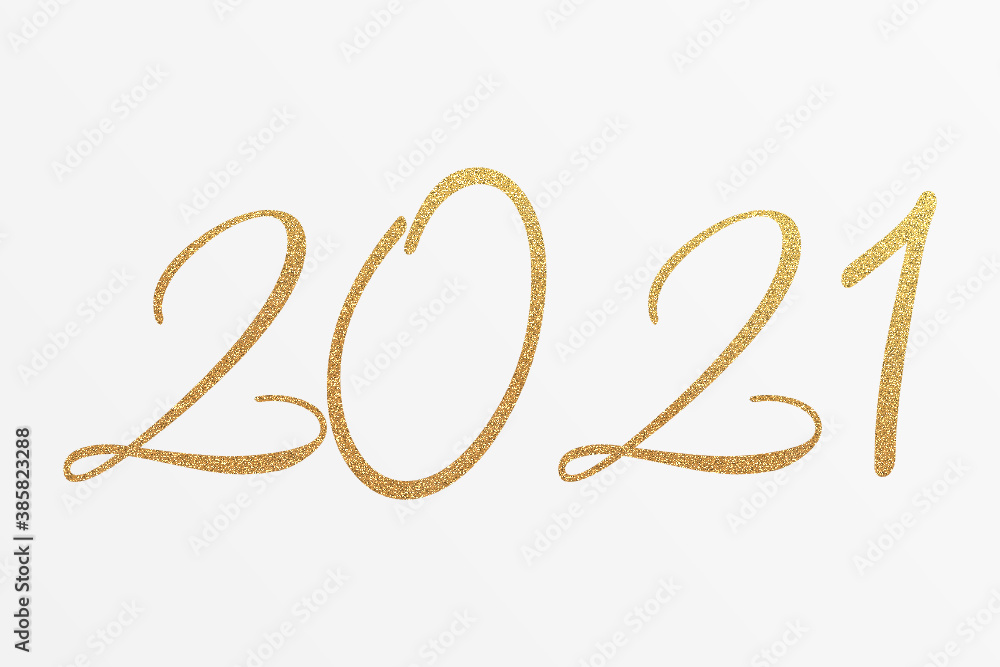 modern  and classy 2021 - happy new year 2021	
