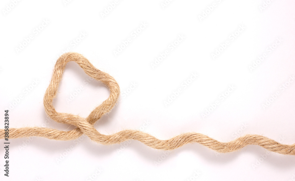 closeup brown strong rope isolated closeup brown strong rope isolated