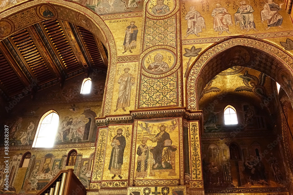 Italy. Sicilia.  The Cathedral Monreale of Palermo
