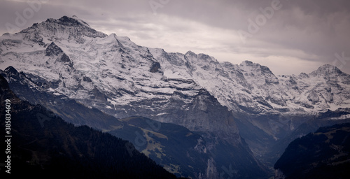 The wonderful mountains of the Swiss Alps - travel photography © 4kclips