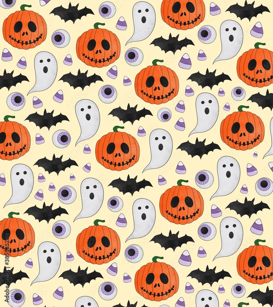 halloween pattern halloween pattern