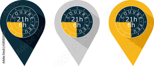 Curfew between 9:00 pm and 6:00 am because of Covid-19