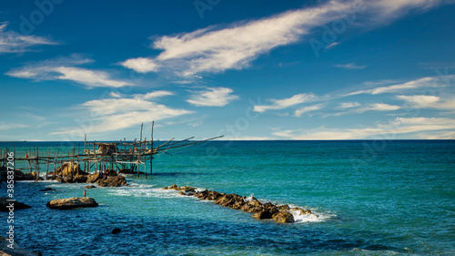 Trabocchi Coast  San Vito Chietino  Abruzzo  Italy